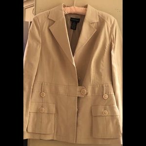 Linen Safari Jacket